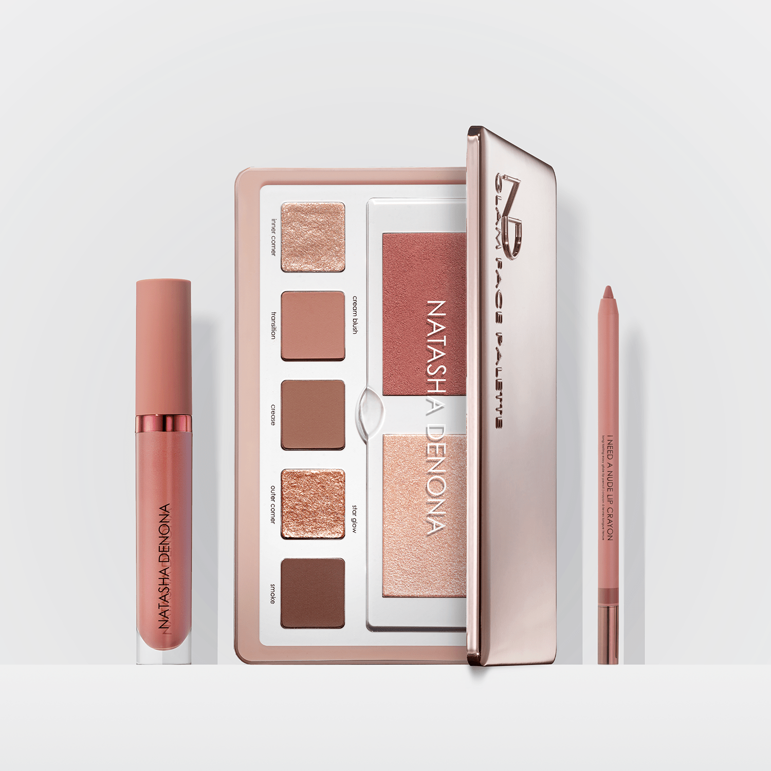 ls ru nude BEGINNER FULL FACE SET - LIGHT – Natasha Denona