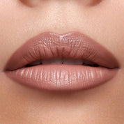 I Need a Nude Lipstick model look - lips close-up.