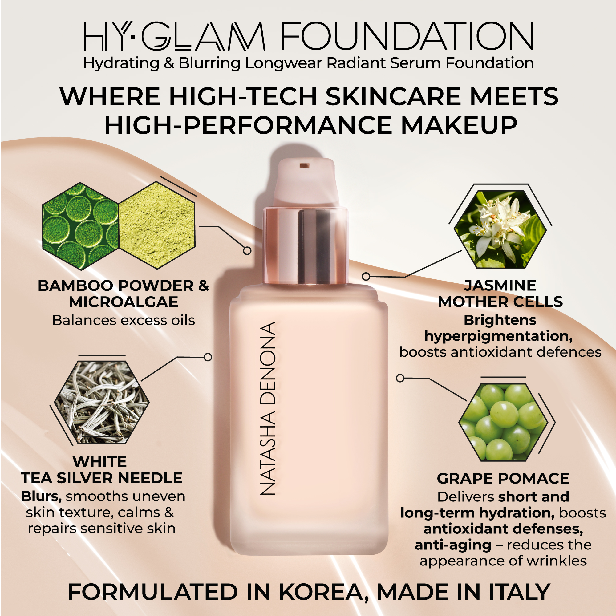 HY-GLAM Foundation | Natasha Denona HY-GLAM Foundation | Natasha Denona