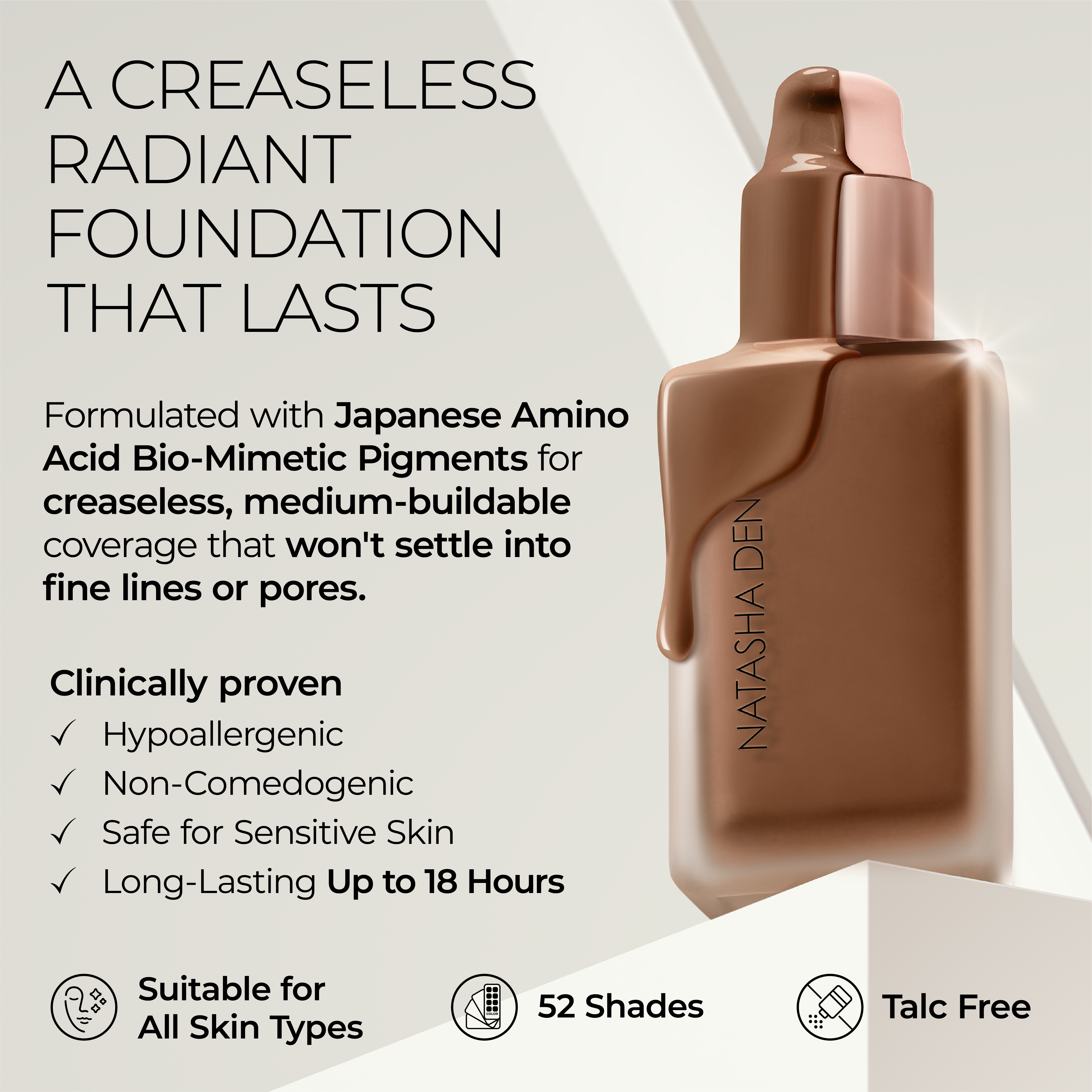 HY-GLAM Foundation - Natasha Denona