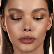 Chroma Crystal Liquid Eyeshadow model look.