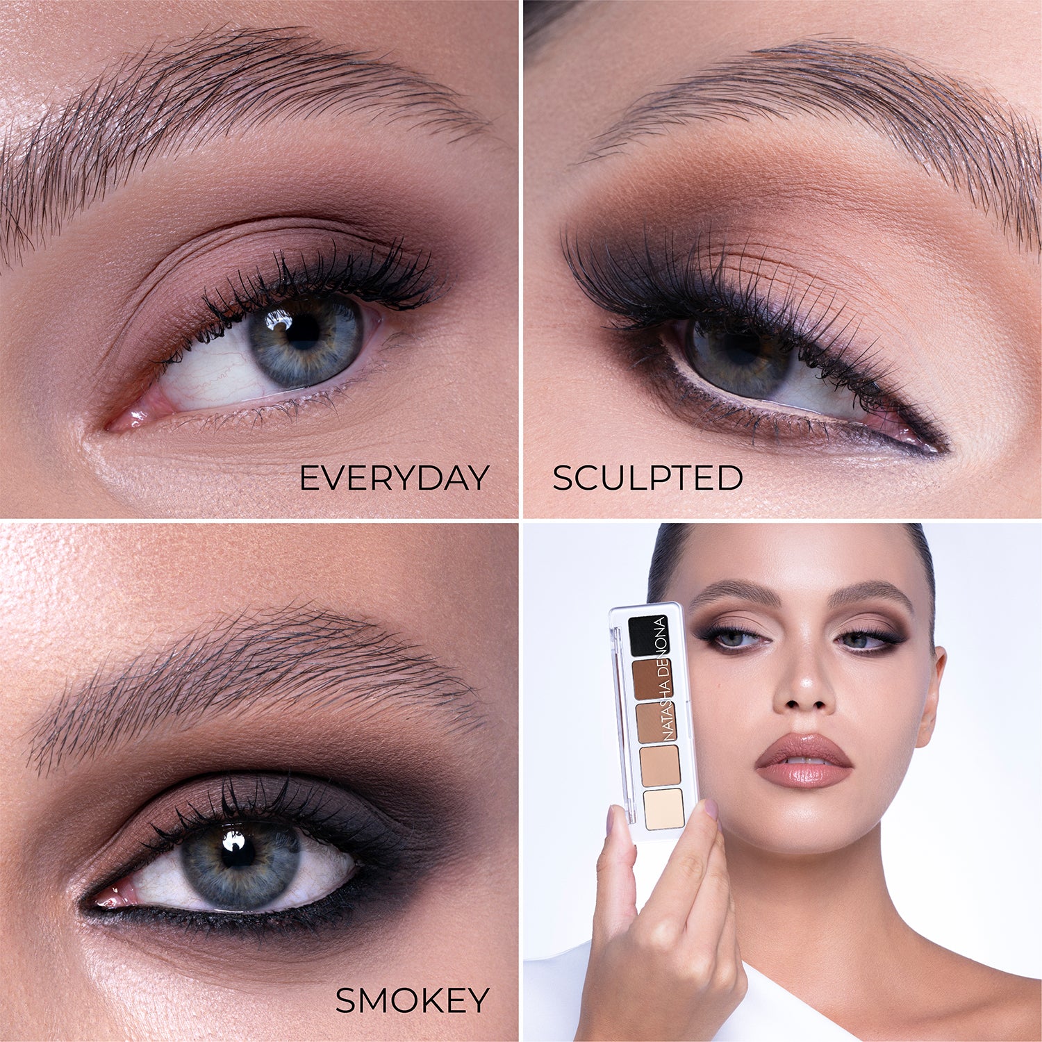 Mini Eye Sculpt Palettes – All‑Matte Sculpt Shades | Natasha Denona
