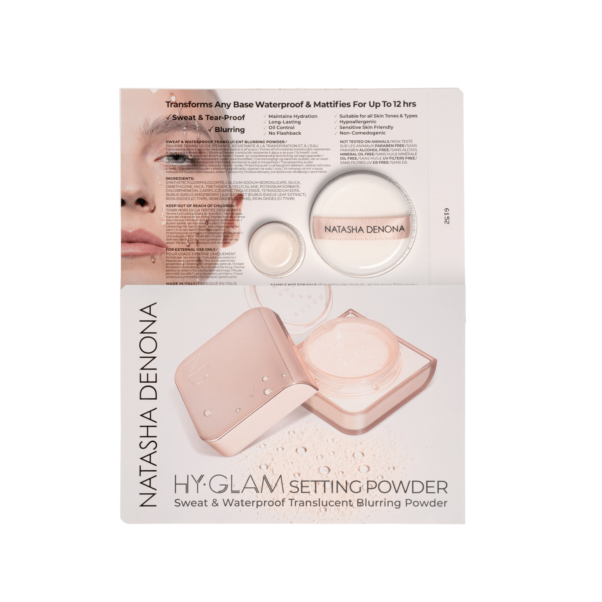 HY-GLAM SETTING POWDER SAMPLE - Natasha Denona