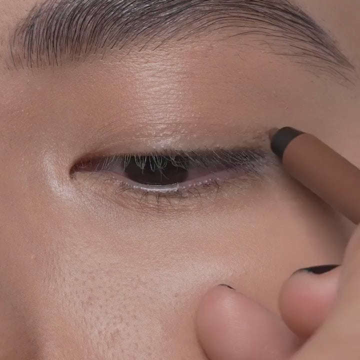 EVERYDAY EYE ft. our NEW MINI EYE SCULPT COOL EYESHADOW PALETTE 🩶🤤 See below for all products used!!! #makeupbynatashadenona 

Makeup Details: 
Base:
HY-GLAM CONCEALER (N1)
HY-GLAM POWER FOUNDATION (N2)

Eyes:
MACRO TECH EYE CRAYON (Taupe) - outer v 
MINI EYE SCULPT COOL PALETTE 
Medium Cool (3) - blend eye crayon, lower lashline, crease 
Light Cool (2) - transition, under eye socket
Fair Cool (1) - eyelid, inner corner, brow bone, under eye back
Deep-Cool (5) - wing 
Medium-Deep-Dark Cool (4) - blend wing