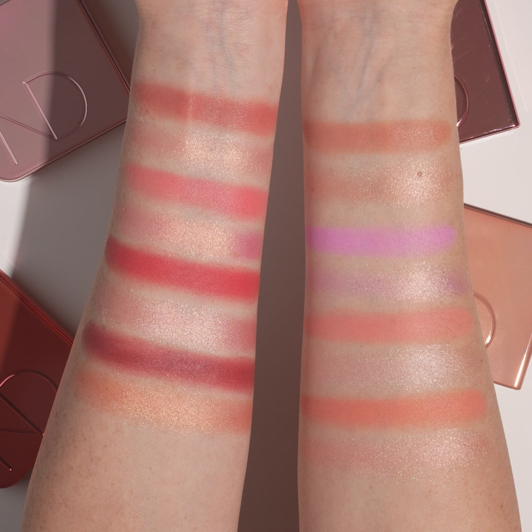 HY-BLUSH live swatches video.