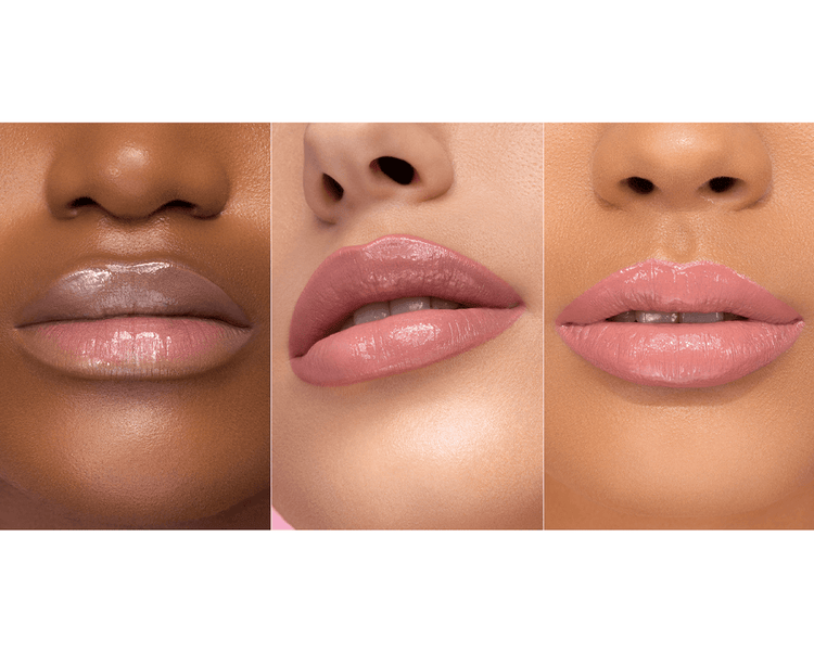 The Ultimate ROSE Lip Set - Peony MODEL LOOK